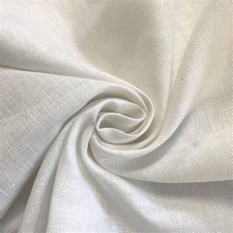 Linen Fabric 60 Wide Natural 100 Linen By The Yard White