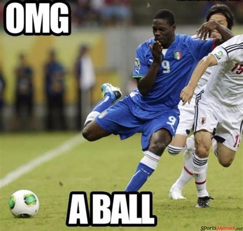 Soccer Player Scared Of A Ball Meme