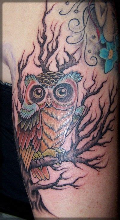 9 Best Dark Owl And Tree Tattoos Images Tattoos Owl Body Art Tattoos