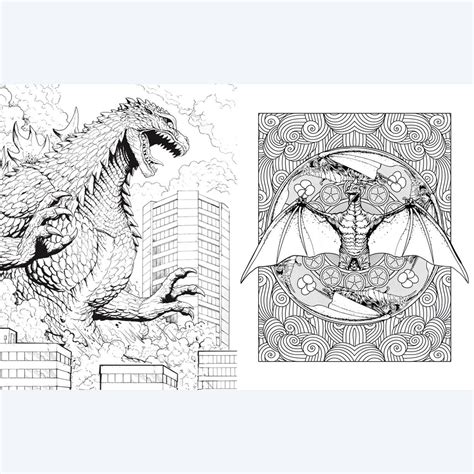 Godzilla: The Official Coloring Book