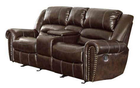 Cheap Reclining Sofas Sale: 2 Seater Leather Recliner Sofa Sale