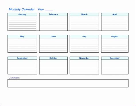 10 Excel Month Calendar Template Excel Templates