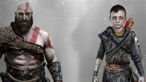 Kratos And Atreus 4k Wallpaper