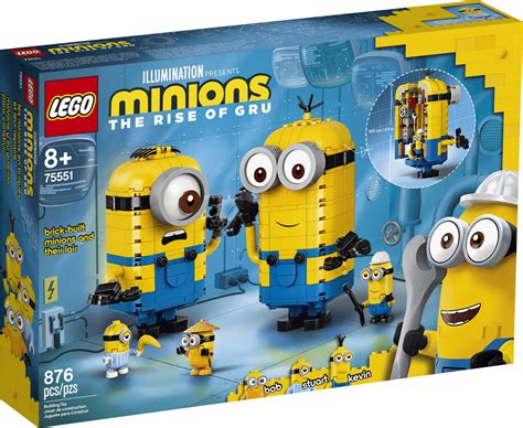 Buy Lego Minions The Rise Of Gru Brick Built Minions And Their Lair