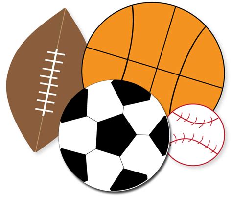 Sport clipart illustrations & vectors. Free Sports Clipart for parties, crafts, school projects ...