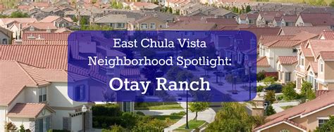 Otayranch East Chula Vista Homes