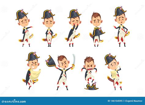 Napoleon Bonaparte Cartoon Character French Historical Figure In