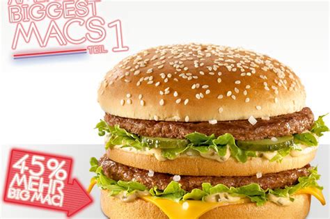 McDonald's Unleashes 45% Bigger Big Macs on Germany - Eater