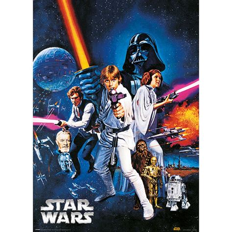 Star Wars Episode Iv A New Hope Special Edition Metallic Poster