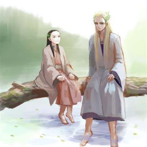 Young Elrond And Thranduil Quendi Pinterest Thranduil Tolkien