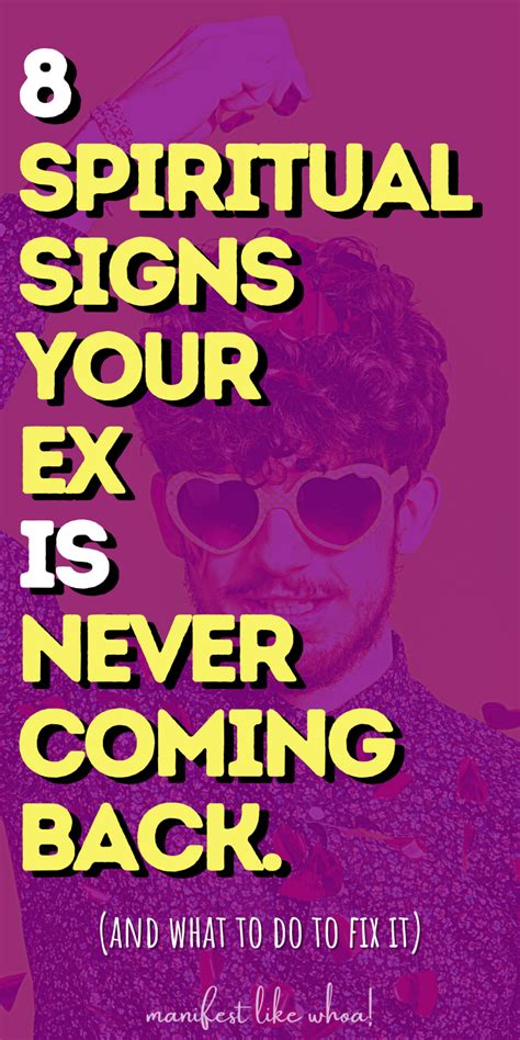 8 spiritual signs your ex is never coming back and how to fix it