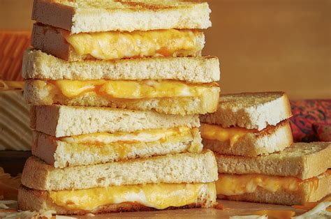 Ultimate 3 Cheese Grilled Cheese Burnett Dairy