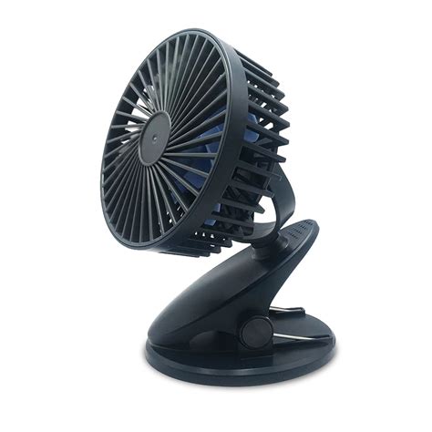 Mini Battery Operated Fan Clip On Desk Usb Fan Portable Fan With 3 Speeds 2600mah Rechargeable