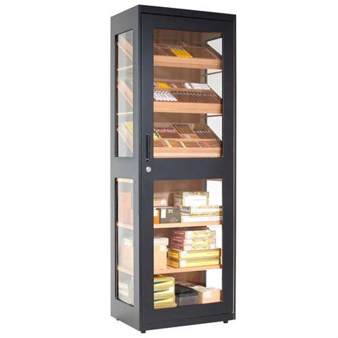 The adorini prato cigar humidor cabinet, is capable of storing a large number of boxes and/or bundles. Adorini Humidor Schrank Capri Schwarz - Deluxe ...