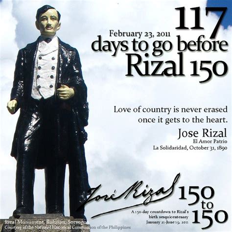 #5 he was persecute by catholic spanish #4 he attacked the. Dr. Jose Rizal 150th Birth Anniversary ~ What's New ...