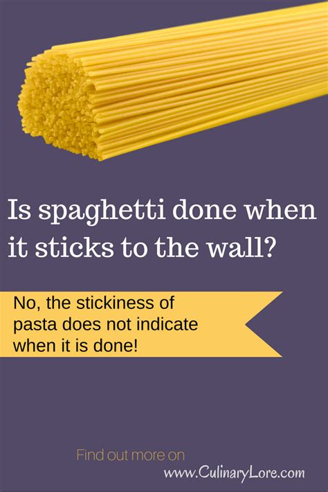 It's just a date showing how long the product will be at the best quality. Is it True That Spaghetti is Done When It Sticks to the Wall?
