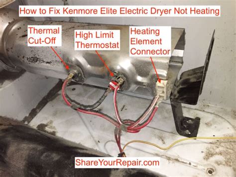 Kenmore Elite Dryer He4 Manual