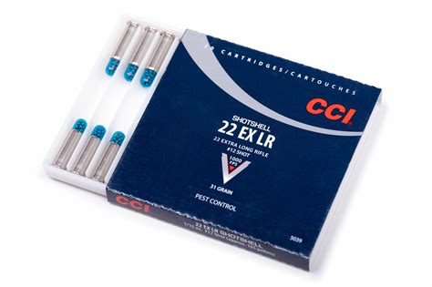 Cci Shotshell 22 Ex Lr 31gr 12 20 Round Box International Shooting