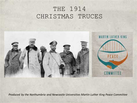 World War One Christmas Truce Teaching Resources