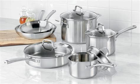 The herstal 11 piece cookware set providesthe herstal 11 piece cookware set provides quality with exceptional style, durability and versatility. Tips on Buying Stainless Cookware Sets - Overstock.com