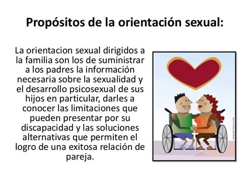 propósitos de la orientación sexual