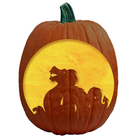 Moonlight Monster Pumpkin Carving Pattern - The Pumpkin Lady | Pumpkin carving, Pumpkin carvings ...