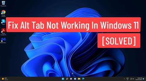 Fix Alt Tab Not Working In Windows 11 How To Solve Alt Tab Not Working