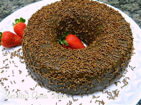 Brigadeirão Receitas Dona Julia