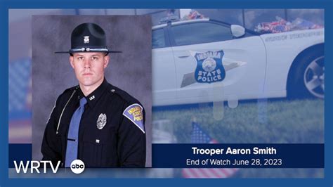 listen indiana state police trooper aaron smith s emotional 10 42 final call