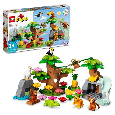 Lego Duplo Wild Animals Of South America Set 10973 7 Toy Animals
