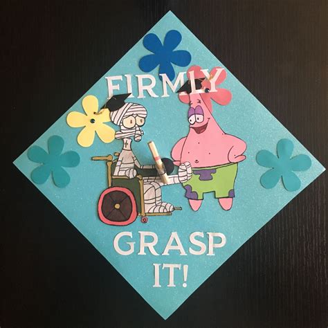 Spongebob Graduation Cap I Did That Firmly Grasp It College