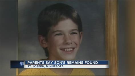 Remains Of Jacob Wetterling Minnesota Boy Missing Since 1989 Found
