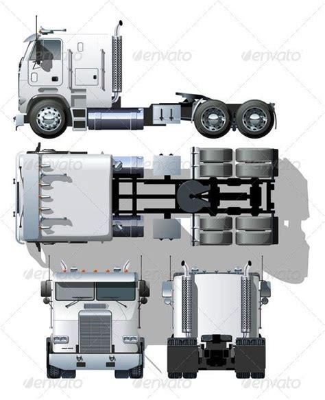 Find great deals on ebay for kenworth k100 aerodyne. Kenworth K100 Blueprints : Semi Truck Semi Trucks Truck ...