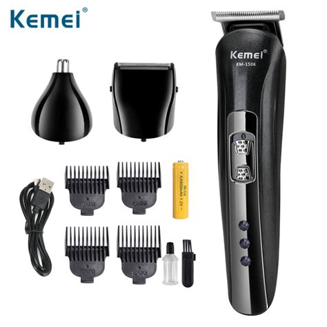 It requires great artistry on the part of a hairstylist to give you that best razor haircut. Kemei KM-1506 Electric Hair Clipper Shaving Razor Cordless ...