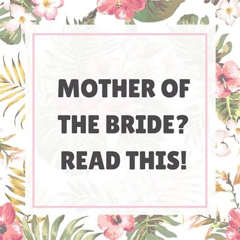 How to make my daughter wedding special. Are you the mother of the bride? Here's how to make your ...