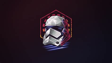 Stormtrooper Helmet Minimalist Hd Artist 4k Wallpapers