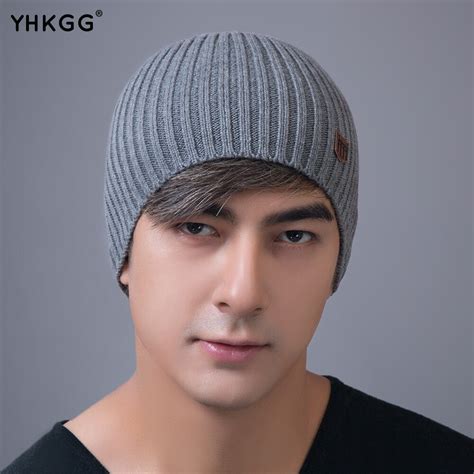 2018 Yhkgg New Winter Beanies Solid Color Hat Unisex Plain Warm Soft