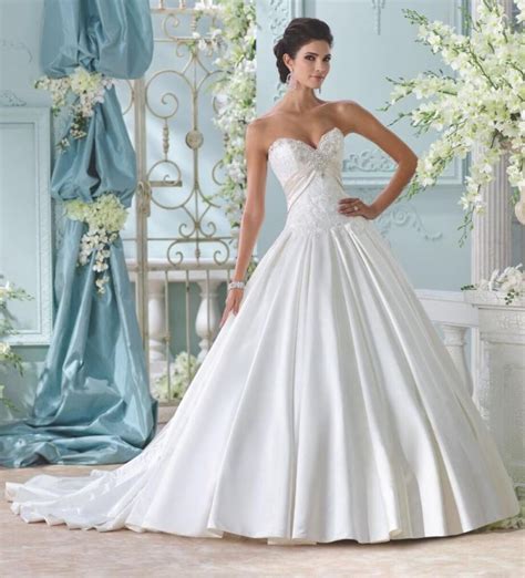 2016 David Tutera For Mon Cheri Wedding Dresses Modwedding