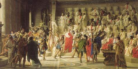 Julius Cæsar Tog Fusen På Sin Fjende Historienetdk