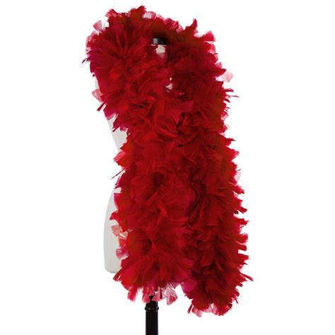 Red 150 Gramturkey Feather Boas Turkey Feathers Feather Boa Feather