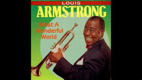 What A Wonderful World Louis Armstrong Cover Youtube