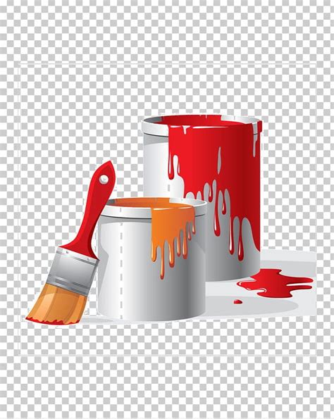 Bucket Paint Brush Png Clipart Art Brush Bucket Clip Art Color