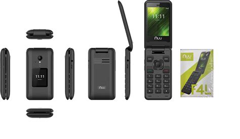 Nuu Mobile F4l Lte Flip Phone Verizon Cdma Gsm Unlocked Cell Phone