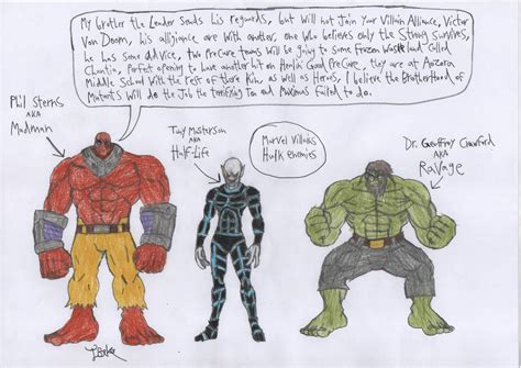 Marvel Villains 19 Hulk Enemies By A22d On Deviantart