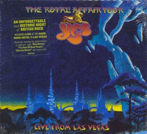Yes The Royal Affair Tour Live From Las Vegas Sealed Uk 2 Cd Album Set Double Cd 787958