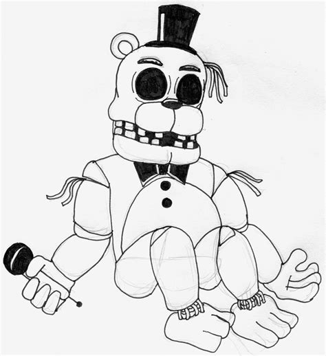 Fnaf Coloring Pages Coloring Home