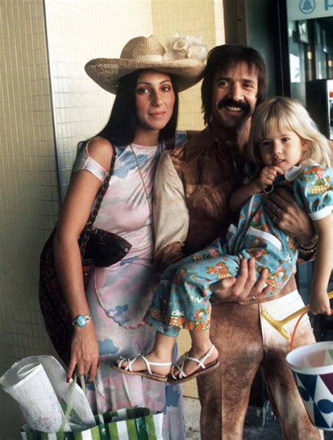 Sonny And Cher With Their Daughter Chastity Early Eclectic Vibes