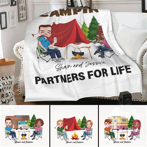 Personalisierte Ehemann Und Ehefrau Camping Partner Für Das Leben