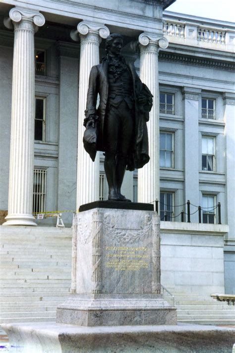 Washington Dc Department Of Treasury Alexander Hamilton Statue A