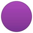 🟣 Purple Circle Emoji